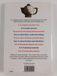 How to Clean Absolutely Everything