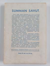 Summan savut : Muistelmaromaani suomen sodasta 1939-1940