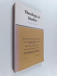Theological studies, june 1993, vol. 54, no. 2