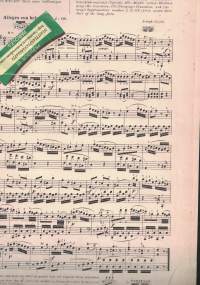 Sonate No. 1 G dur für das Pianoforte