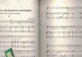 Viisi laulua Raamatun sanoihin
