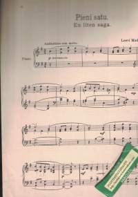 Pieni kappaleita Pianolle Op. 31 No3 Pieni satu - En liten saga