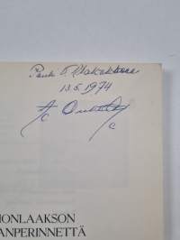 Tornionlaakson kansanperinnettä (signeerattu, tekijän omiste)