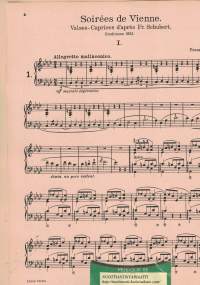 Soirées de Vienne Walzer-Capricen nach Franz Schubert