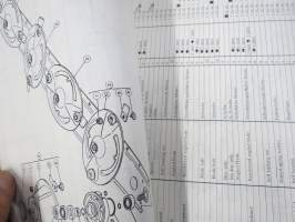 Kuhn FC 44-55 Mower Conditioner Spare Parts List -varaosaluettelo