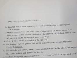 Yard-Man lumilinko 31600 24&quot; 5 hv &amp; 3196033 &quot; 10 hv -käyttöohjekirja ja varaosaluettelo / snöslinga instruktionsbok och reservdelar