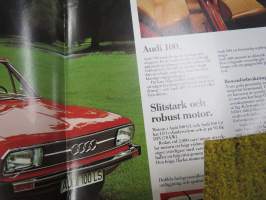 Audi-programmet 1976 -myyntiesite - Audi-mallisto, Ruotsin mallisto - Svenska Volkswagen Ab