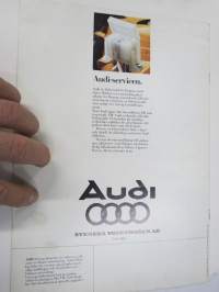 Audi-programmet 1976 -myyntiesite - Audi-mallisto, Ruotsin mallisto - Svenska Volkswagen Ab