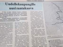 Vakka-Suomen Messut 1981 Uusikaupunki -messujulkaisu