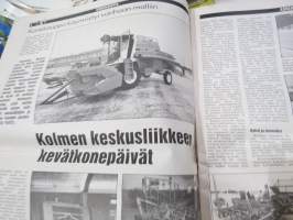 Koneviesti 1988 nr  5 - Kotieläinrakennusten tekniset kehitystarpeet, Same Explorer 80, Kolmen keskusliikkeen kevätkonepäivät, Valmet kannattavuuden puristuksessa,ym