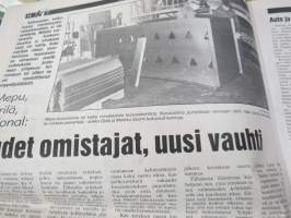 Koneviesti 1988 nr  5 - Kotieläinrakennusten tekniset kehitystarpeet, Same Explorer 80, Kolmen keskusliikkeen kevätkonepäivät, Valmet kannattavuuden puristuksessa,ym