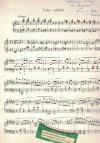 Valse Oubliée