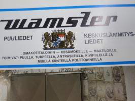 Wamsler puuliedet, keskuslämmitysliedet -myyntiesite