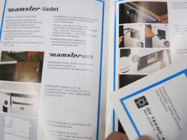 Wamsler puuliedet, keskuslämmitysliedet -myyntiesite