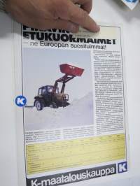 Kesko Traktoriuutisia 1982 Zetor, Leyland, James, Vilske -myyntiesite