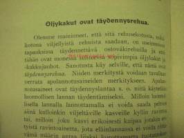 Öljykakuista ja niiden käyttämisestä lypsykarjalle
