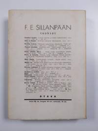 F. E. Sillanpää : elämä ja teokset