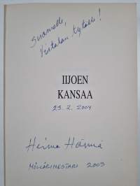 Iijoen kansaa (signeerattu, tekijän omiste)