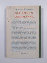 Oli ennen Onnimanni