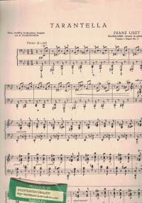 Tarantella, Piano