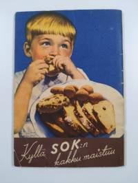 Leivontaohjekirjanen : 99 ohjetta S.O.K:n jauhojen ja leivinjauheen käyttäjille