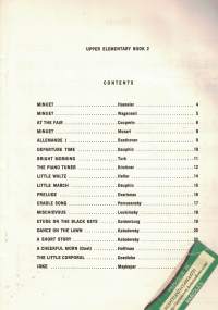 Repertoire Album, Upper Elementary II, Piano Teachers Library