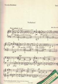 Das neue Klavier-Buch = The new piano-book = Le nouveau livre de piano : eine Sammlung von Klavierstücken zeitgenössischer Komponisten. Band I &amp; II