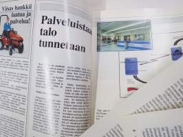 Honda Sanomat 1987 - paikallismoottorit, kaksipyörätraktorit, jyrsimet, ruohonleikkurit, ajoleikkurit ja minitraktorit, generaattorit, Mönkiäinen, ym. -myyntiesite
