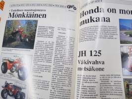 Honda Sanomat 1987 - paikallismoottorit, kaksipyörätraktorit, jyrsimet, ruohonleikkurit, ajoleikkurit ja minitraktorit, generaattorit, Mönkiäinen, ym. -myyntiesite