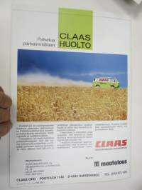 Claas Commandor 112, 114, 115,116 CS leikkuupuimuri -myyntiesite