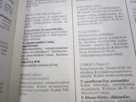Puutarhakuvasto 1976 E / OTK -tuoteluettelo / myyntiesite