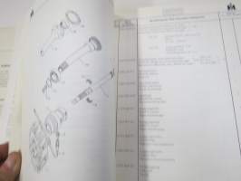 International Harvester IH 523, 624 + 724 Diesel Tractors Parts Catalog / Ersatzteilkatalog / Catalogue pices -traktori, varaosaluettelo