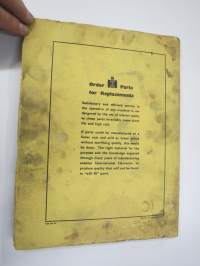 McCormick International B-275 Diesel Tractor - Regular and Industrial models - Parts Catalogue