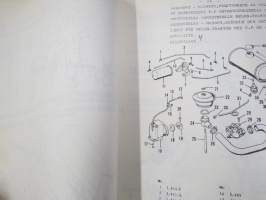 Belos yleistraktori mallit L (Gravely), IL-222, IL-222D + eri työvarusteet -käyttöohjekirja / operator´s manual in finnish