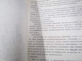 Belos yleistraktori mallit L (Gravely), IL-222, IL-222D + eri työvarusteet -käyttöohjekirja / operator´s manual in finnish