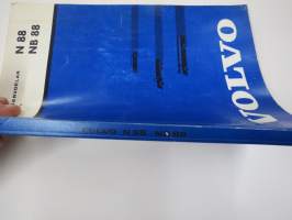 Volvo N 88, NB 88 Reservdelar - bildkatalog / parts illustrations, kuvallinen varaosaluettelo