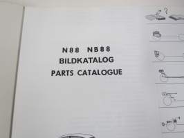 Volvo N 88, NB 88 Reservdelar - bildkatalog / parts illustrations, kuvallinen varaosaluettelo