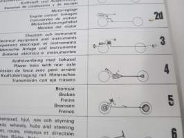 Volvo N 88, NB 88 Reservdelar - bildkatalog / parts illustrations, kuvallinen varaosaluettelo