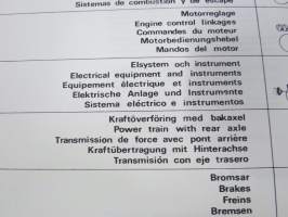 Volvo F 88, FB 88 Reservdelar - bildkatalog / parts illustrations, kuvallinen varaosaluettelo
