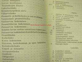 Ammattilaskennon oppikirja poikain ammattioppilaitoksia varten