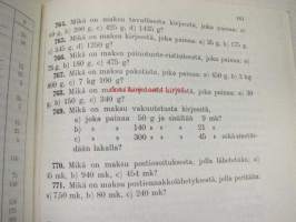 Ammattilaskennon oppikirja poikain ammattioppilaitoksia varten