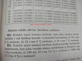 Ammattilaskennon oppikirja poikain ammattioppilaitoksia varten