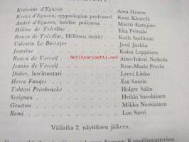 Suomen Kansallisteatteri Näytäntövuosi 1960-61