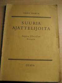 Suuria ajattelijoita suppea filosofian historia