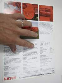 Fahr M 900 Tehopuimuri leikkuupuimuri -myyntiesite / sales brochure
