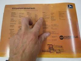 John Deere 1055 leikkuupuimuri -myyntiesite / sales brochure