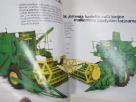 John Deere 925-935 leikkuupuimuri -myyntiesite / sales brochure
