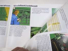 John Deere 952 leikkuupuimuri -myyntiesite / sales brochure