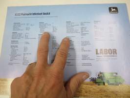 John Deere 1032 leikkuupuimuri -myyntiesite / sales brochure