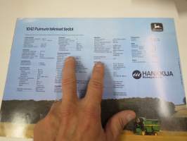 John Deere 1042 leikkuupuimuri -myyntiesite / sales brochure